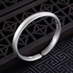 【素心如简】子佩集S999银手工手镯原创设计【55031120】2407