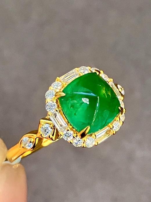 2.2ct 祖母绿戒指 商品图2