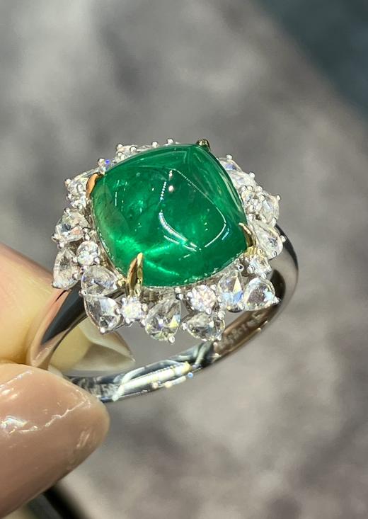 4.2ct 祖母绿戒指 商品图4