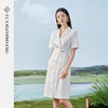 IWY/扶摇系列 白色夏季国风印花肌理感OL西装裙FYQ365 商品缩略图1
