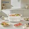 【小家电】GLASSLOCK韩国品牌速沸电火锅6.5L鸳鸯锅大功率多用途锅电煮锅多功能锅分体式家用电热锅涮肉锅火锅锅具HF 商品缩略图5