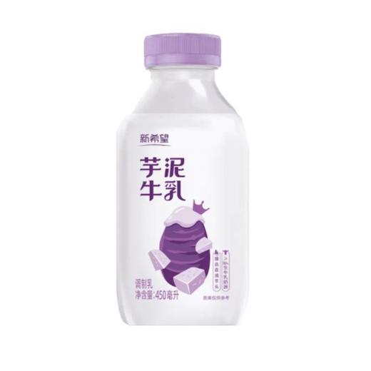 新希望 生牛乳奶源芋泥牛乳调制乳 450ml/瓶 商品图0