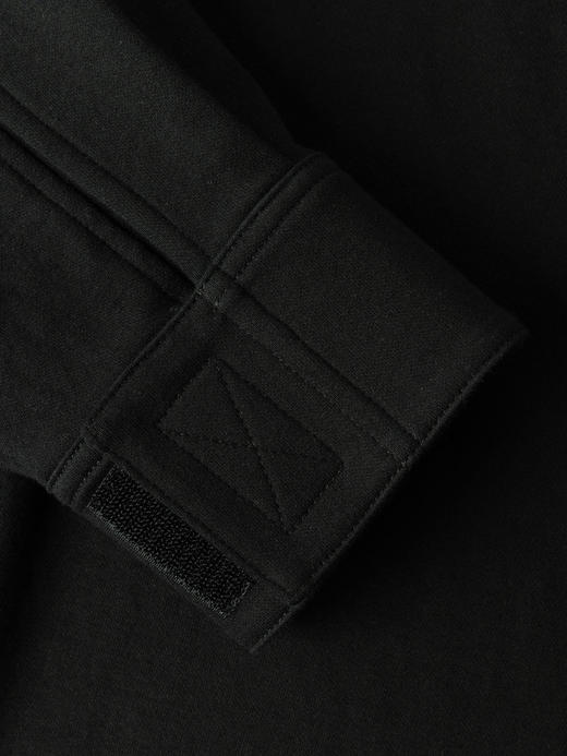 COCO ZONE 设计感下摆弧形上衣简约立领长袖T恤CC2C1576 商品图5