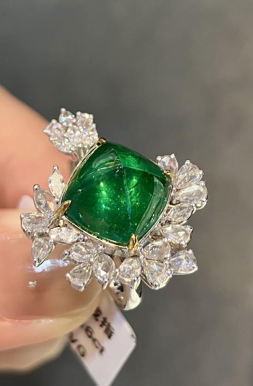 5ct 祖母绿戒指 商品图0