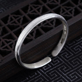 【星河情怀】子佩集S999银手工手镯原创设计【55031107】2407