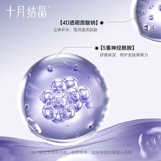 【满99-20/199-50】双蓝系列补水保湿乳液紧致舒缓产后期精华乳 商品图3