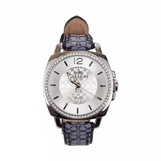 【中检鉴定】【专柜版】COACH蔻驰 Coach蔻驰 女士时尚个性手表 商品图1