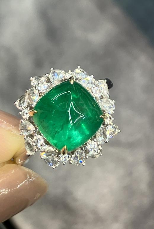4.2ct 祖母绿戒指 商品图3