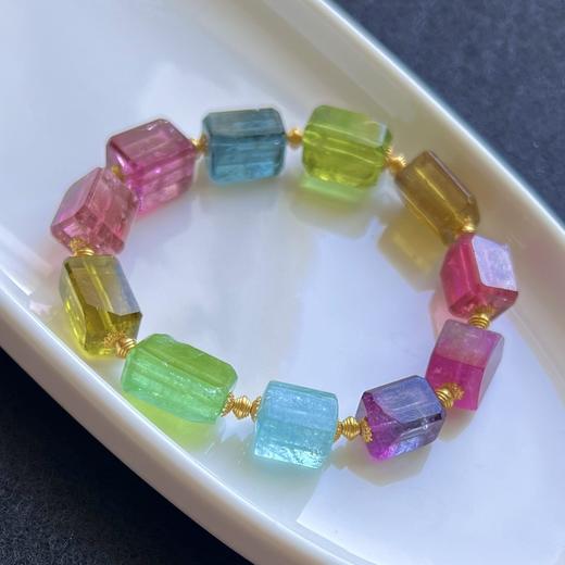 34.68g 原石碧玺手链 商品图4