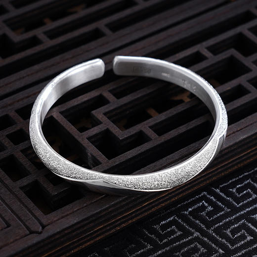 【星河遨游】子佩集S999银手工手镯原创设计【55031131】2407 商品图3