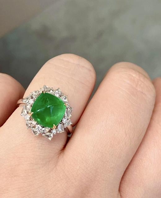 4.2ct 祖母绿戒指 商品图6