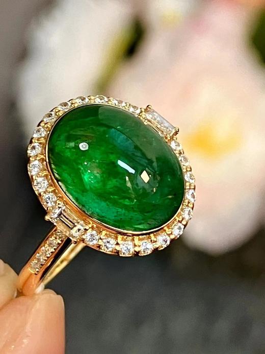 5.08ct 祖母绿戒指 商品图2
