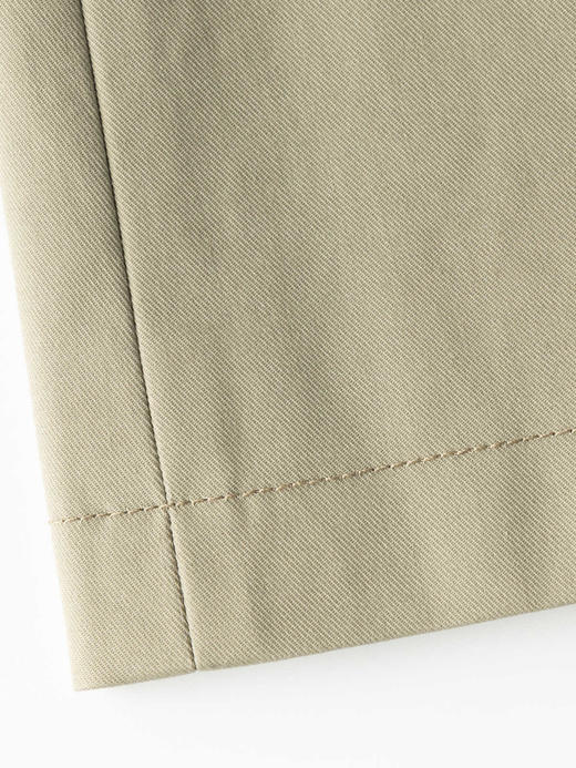 COCO ZONE 设计感翻领长款风衣外套单排扣上衣CC1C1652 商品图8