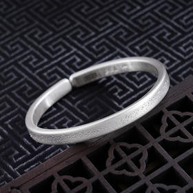 【梦幻星河】子佩集S999银手工手镯原创设计【55032136】2407