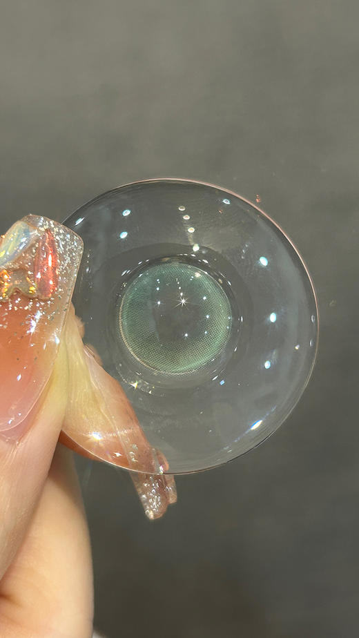 贝可加 绿莹奶泡  半年抛 两片 14.2mm 参考着色 13.4mm 基弧 8.6 含水 38% 新锐国货 商品图5