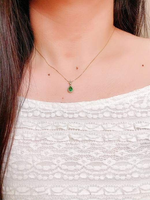 0.49ct 祖母绿吊坠 商品图4