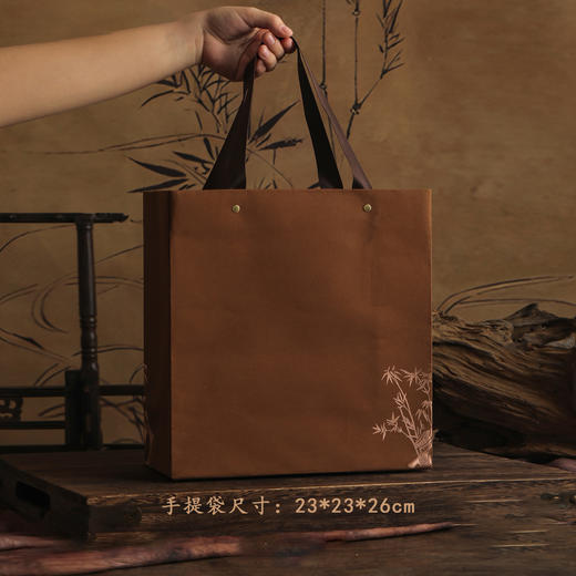 竹石图【竹盒1斤.散茶箱】85元1套.整箱8套 商品图9