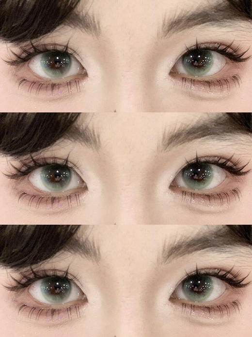 贝可加 绿莹奶泡  半年抛 两片 14.2mm 参考着色 13.4mm 基弧 8.6 含水 38% 新锐国货 商品图2