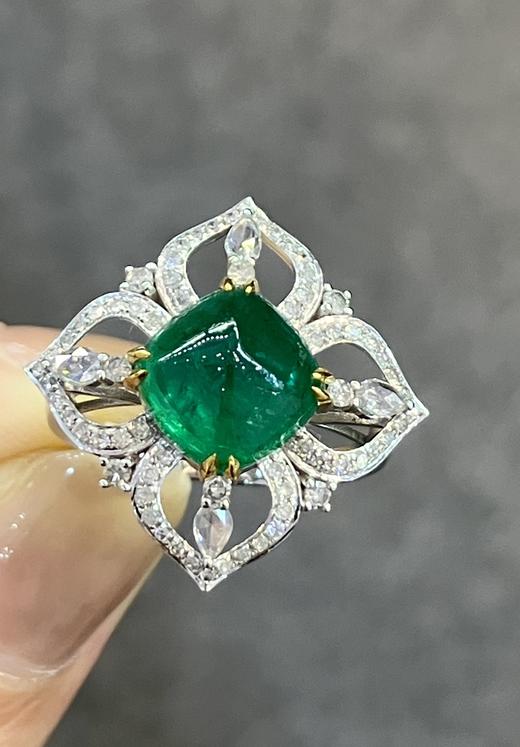 3.5ct 祖母绿戒指 商品图2