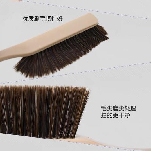 大号扫床刷子 1把 长柄仿真鬃毛加密床刷 除尘刷 沙发防静电清洁卧室 商品图3