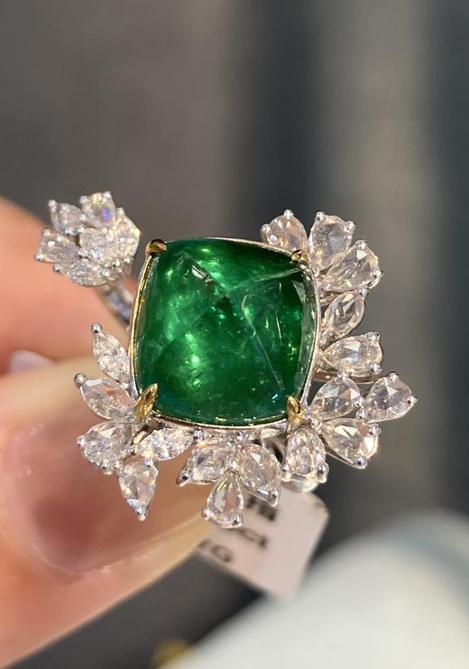 5ct 祖母绿戒指 商品图3