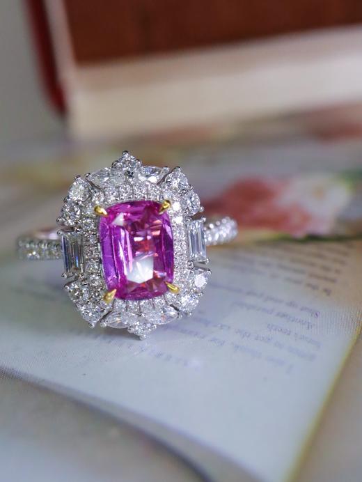 1.15ct 4.26g 蓝宝石戒指 商品图2