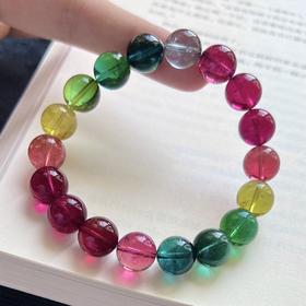 37.58g 10.8mm 碧玺手链