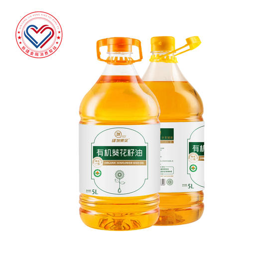 绿洲果实有机葵花籽油5L 商品图0