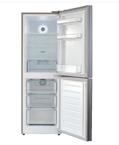 美的（202654）（Midea）186升两门小冰箱 风冷无霜 PT铂金净味 节能省电 双开门双温 宿舍租房公寓家用大容量优选线下同款 BCD-186WMA 榭湖银 商品图2