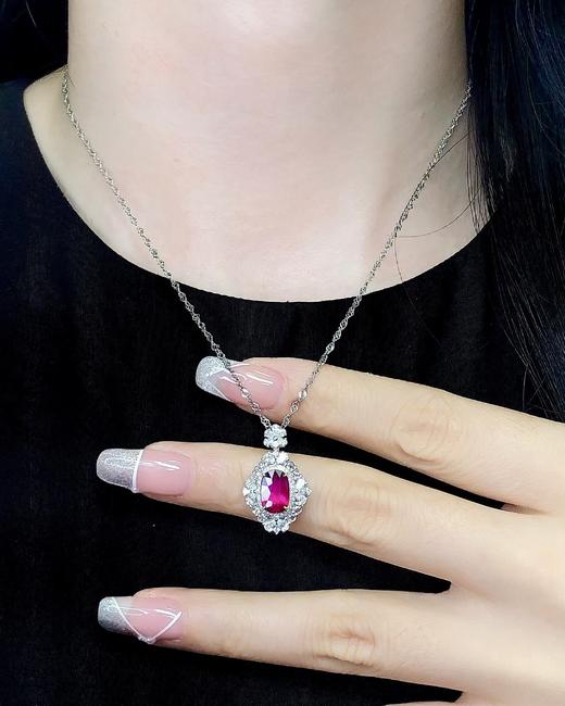 1.5ct 红宝石吊坠 商品图3