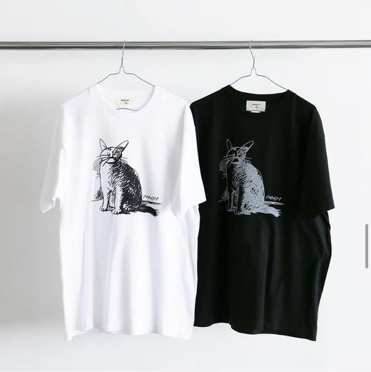 HARVESTY 速写图案限定断续T恤 商品图12