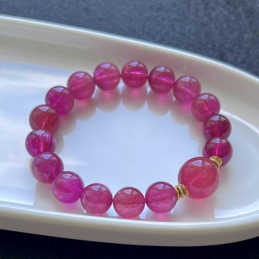 36.27g 14mm 碧玺手链 商品图5