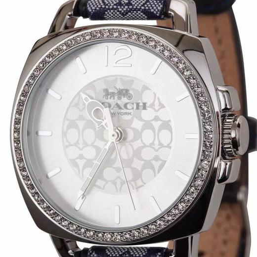 【中检鉴定】【专柜版】COACH蔻驰 Coach蔻驰 女士时尚个性手表 商品图4