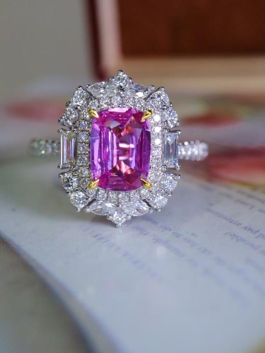 1.15ct 4.26g 蓝宝石戒指 商品图0