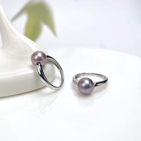 S925珍珠戒指