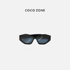 COCO ZONE 时尚复古墨镜多边形显瘦度假太阳眼镜 23C29421 商品缩略图1