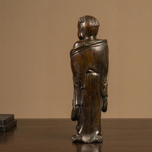 清 红木雕刘海戏金蟾 商品图1