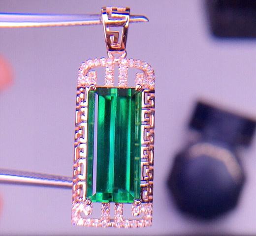 4.1ct 碧玺吊坠 商品图2