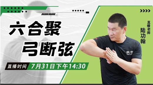 【7月31日】六合聚，弓断弦——功夫课堂 商品图0
