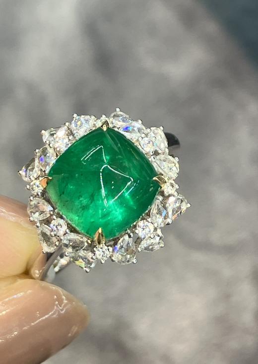 4.2ct 祖母绿戒指 商品图1