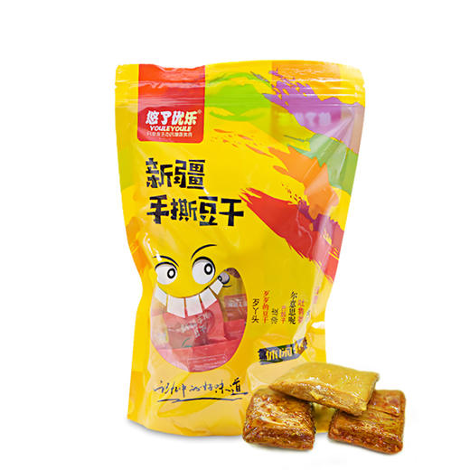 悠了优乐新疆手撕豆干（4种口味混合装）500g 商品图0
