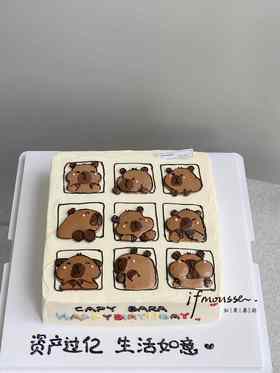 「女士」卡皮巴拉 自拍框(6寸只有四宫格）