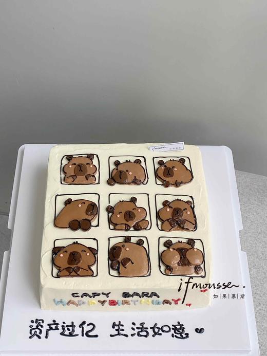 「女士」卡皮巴拉 自拍框(6寸只有四宫格） 商品图0