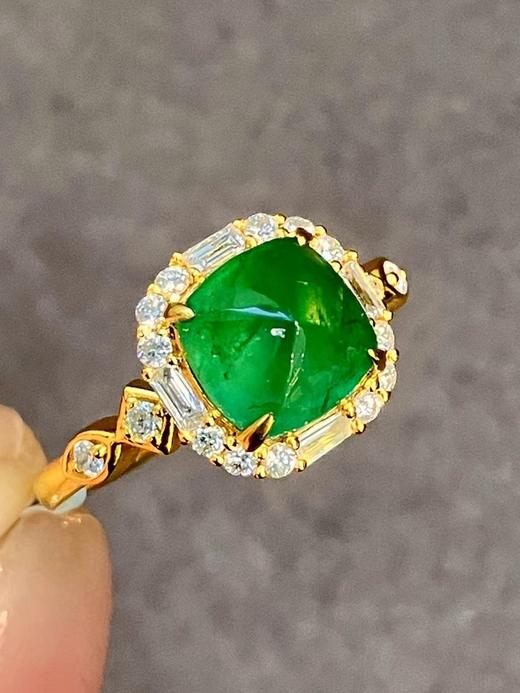 2.2ct 祖母绿戒指 商品图1