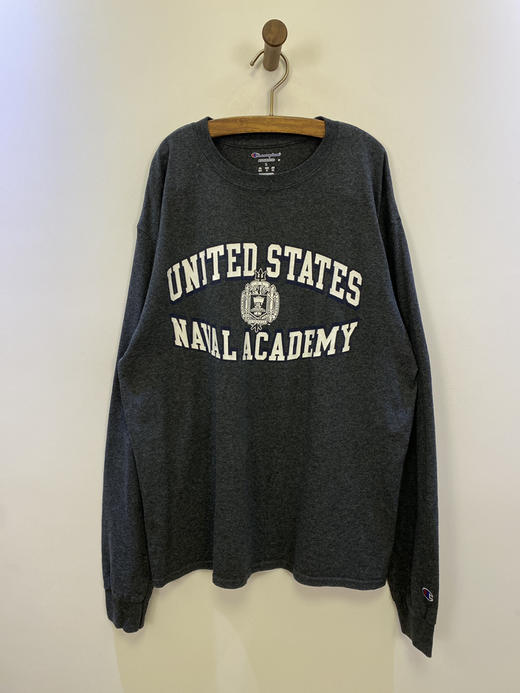 Champion 冠军 美国海军学院 长袖T恤 _SLT(L) 商品图1
