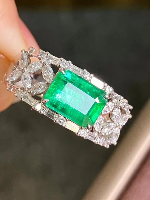 1.63ct 祖母绿戒指 商品图0
