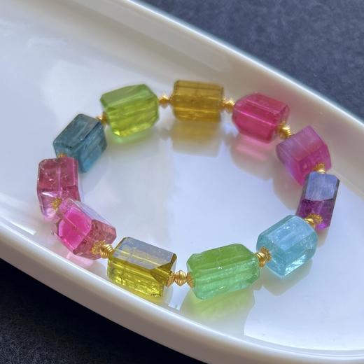 34.68g 原石碧玺手链 商品图2