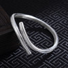 【时空交汇】子佩集S999银手工手镯原创设计【55035102】2407 商品缩略图3