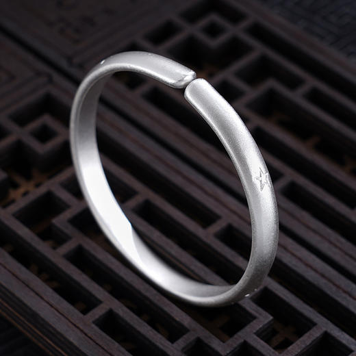 【星空物语】子佩集S999银手工手镯原创设计【55031227】2407 商品图4