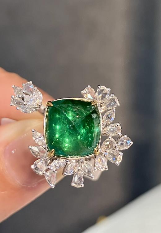 5ct 祖母绿戒指 商品图1